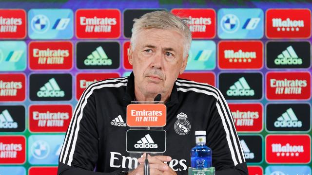 Ancelotti, en rueda de prensa