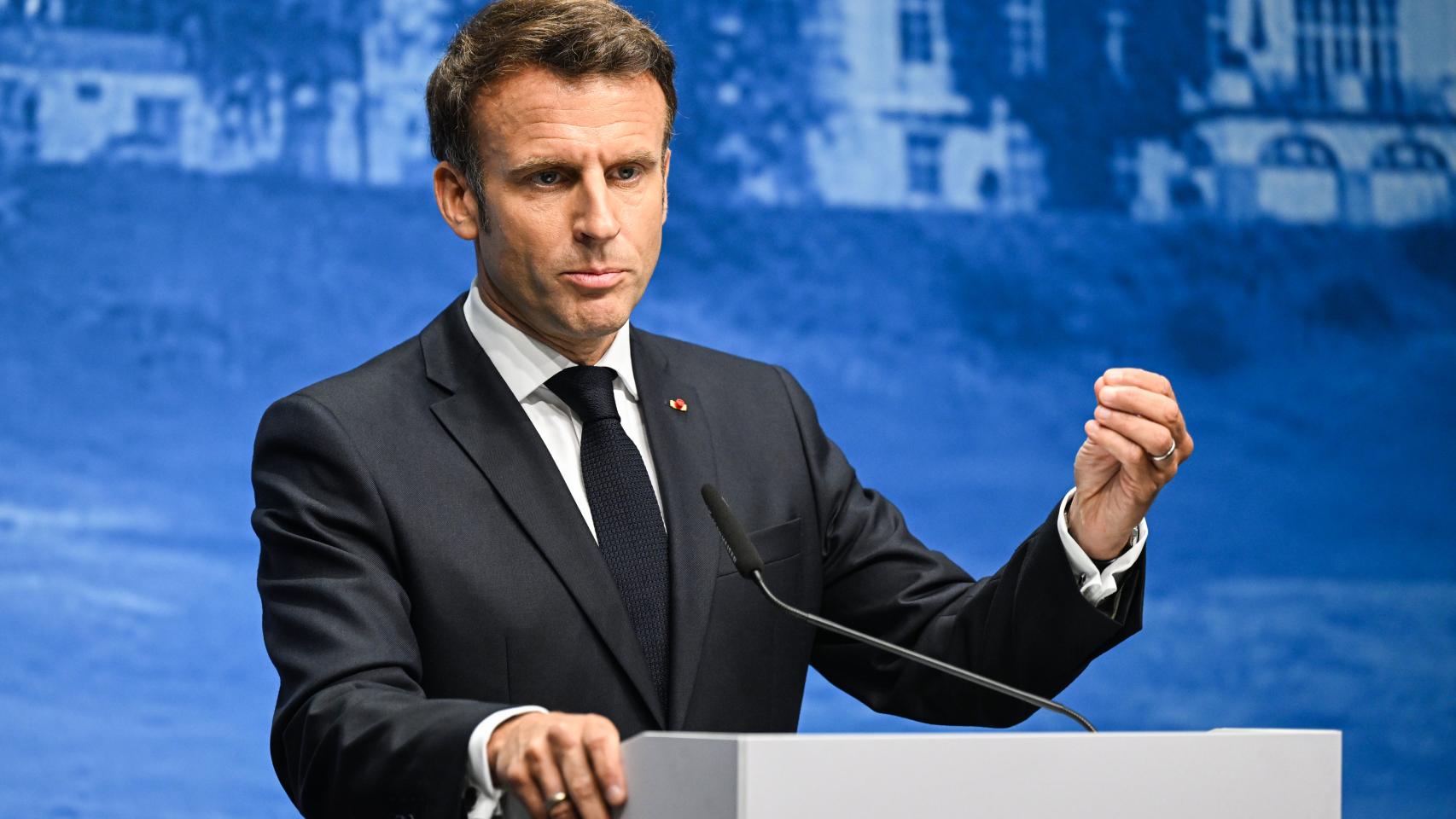 El presidente de Francia, Emmanuel Macron.