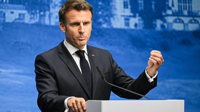 El presidente de Francia, Emmanuel Macron.