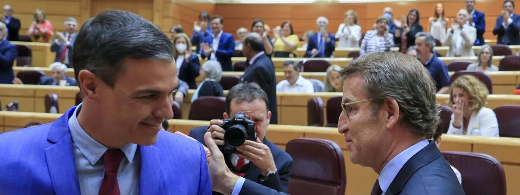 Directo del cara a cara entre Sánchez y Feijóo