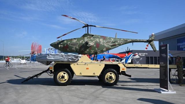 Helicóptero dron BAS-750 ruso