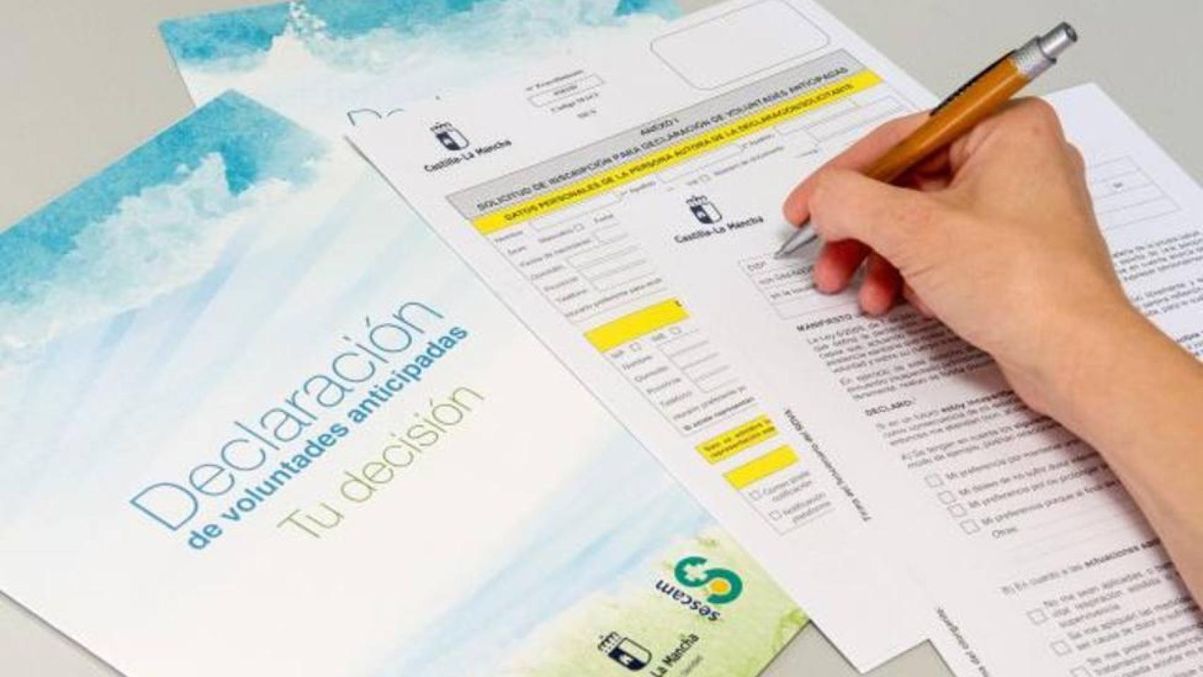 El Registro Voluntades Anticipadas recibe 500 nuevas inscripciones hasta junio en Castilla-La Mancha
