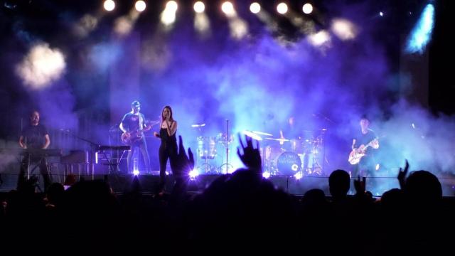 Más de 3.000 personas disfrutaron del concierto de La Oreja de Van Gogh en Campo de Criptana