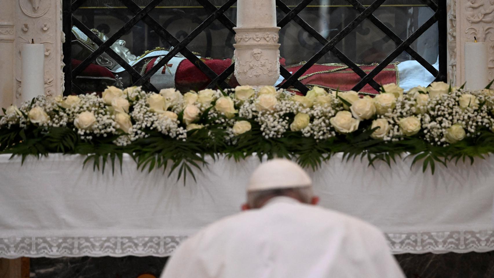 Francisco visita la tumba de Celestino V en L’Aquila este domingo.