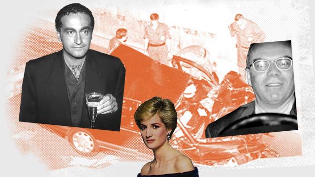 Composición inspirada en la trágica historia del accidente de Diana de Gales.