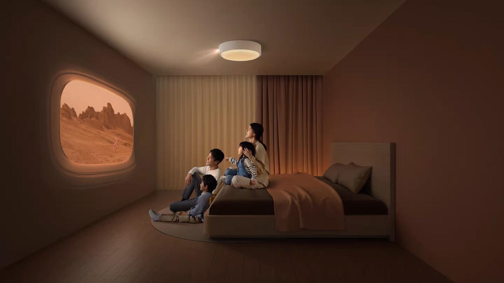 Proyector con luz