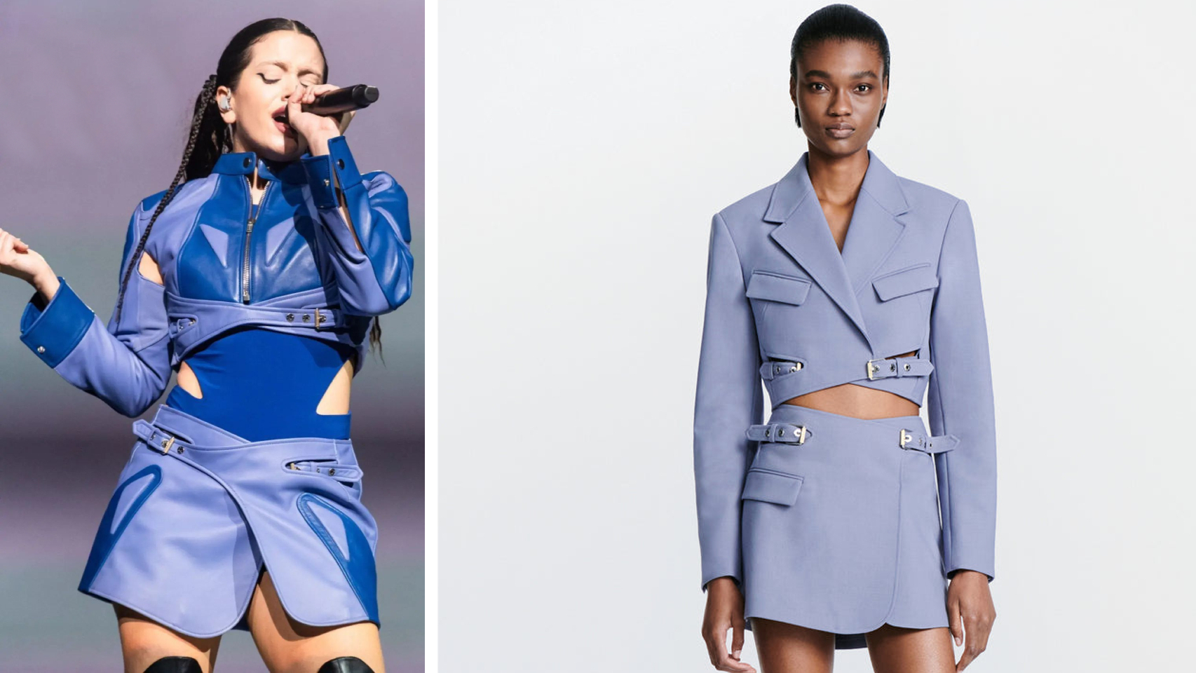 Dion Lee viste a Rosalía en su 'Motomami World Tour'.