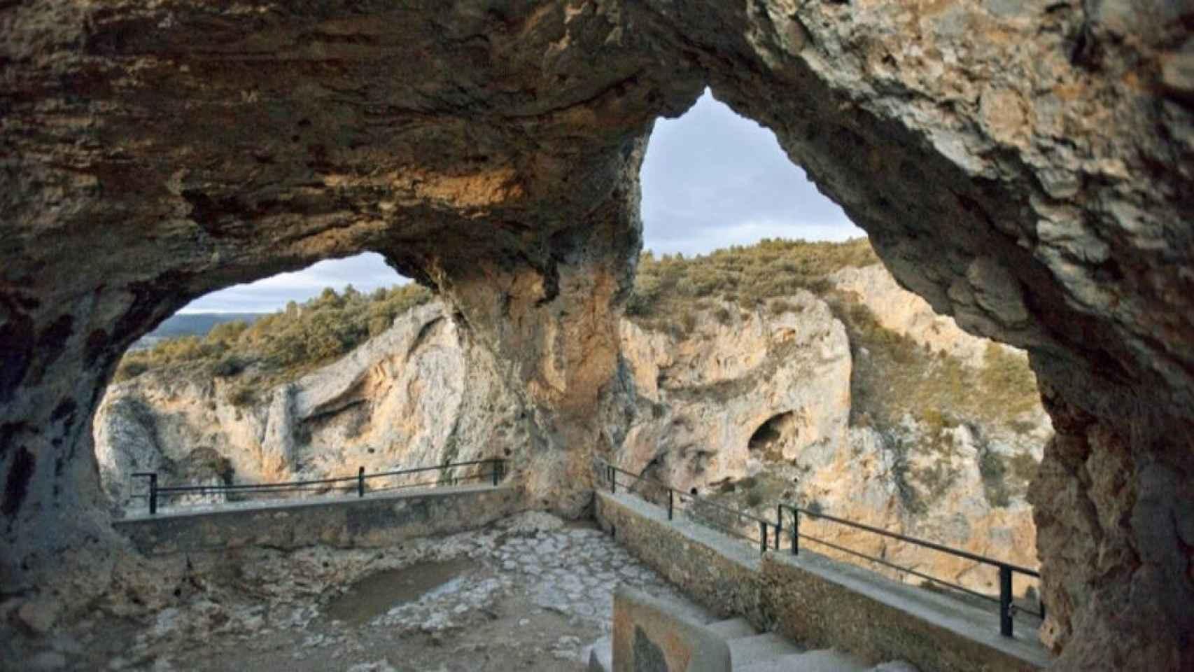 ‘Ventano del Diablo’, en Villalba de la Sierra (Cuenca).