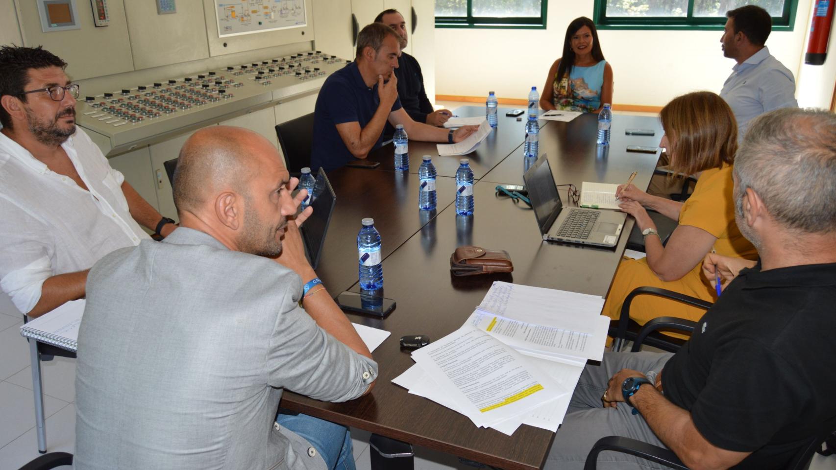 Reunión del Consorcio Augas do Louro.