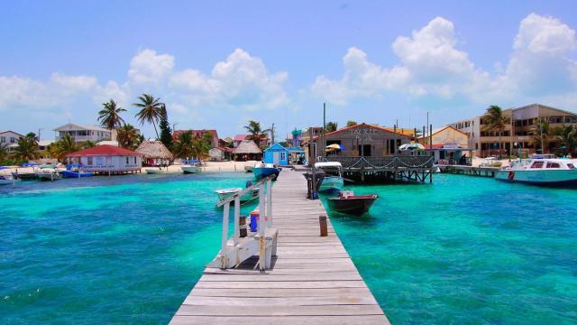 Las playas paradisíacas de Belice.