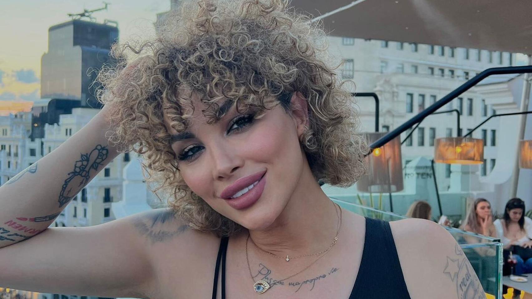 Daniela Santiago, en una foto de sus redes sociales