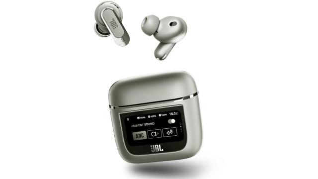 Los primeros auriculares del mundo con pantalla en el estuche: así son los JBL Tour Pro 2
