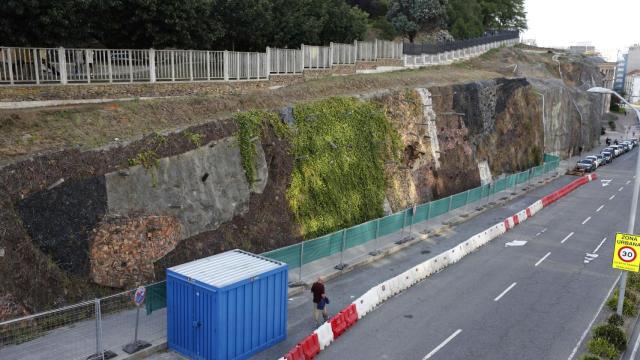 Empiezan los trabajos en el mural de Santa Margarita.