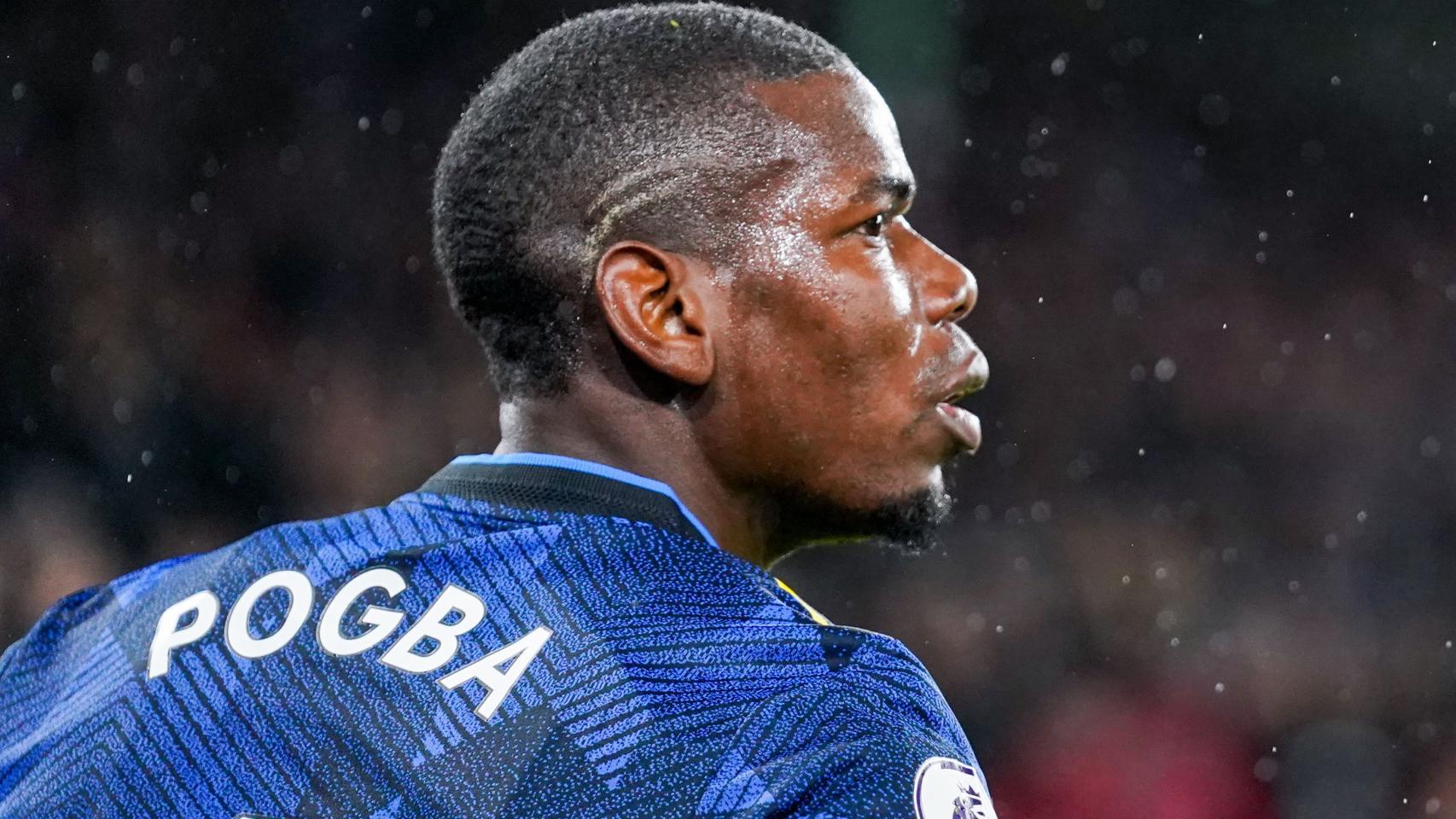 Paul Pogba, con el Manchester United