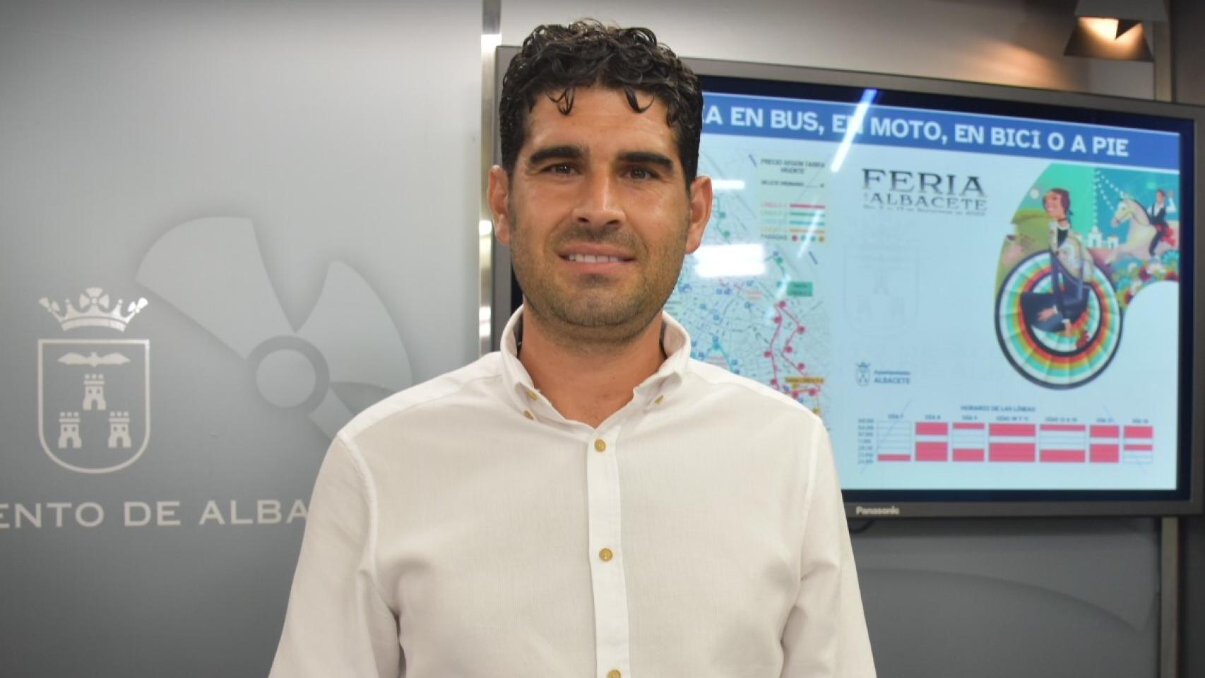 José González, concejal de Albacete. Foto: Ayuntamiento de Albacete.