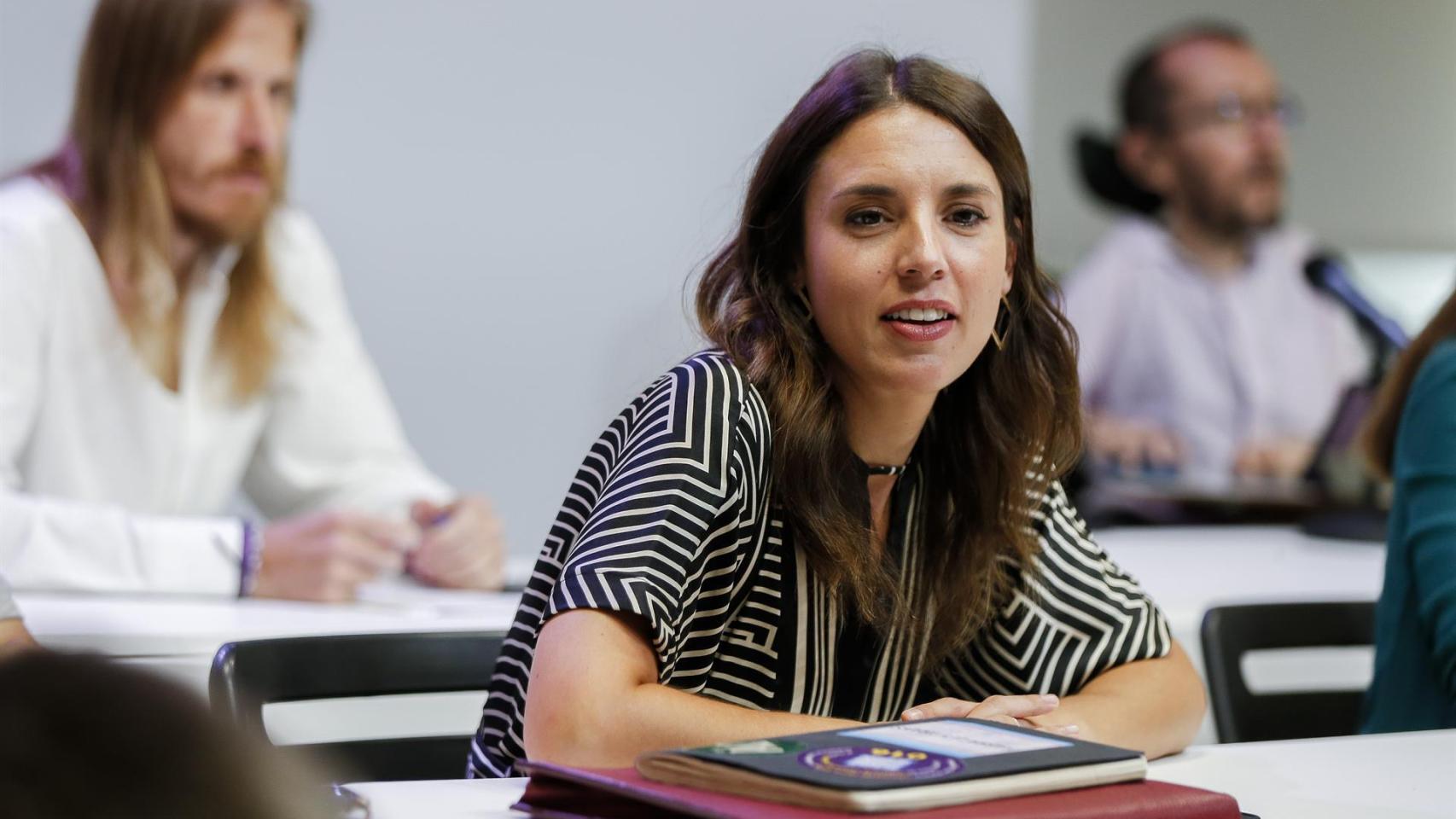 Irene Montero en imagen de archivo.