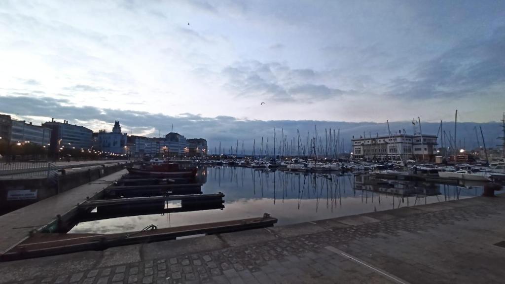 Un día nublado en A Coruña.