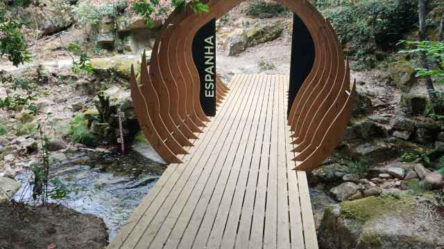 Pasadizo de Cevide, en Portugal, una puerta de entrada a Galicia.