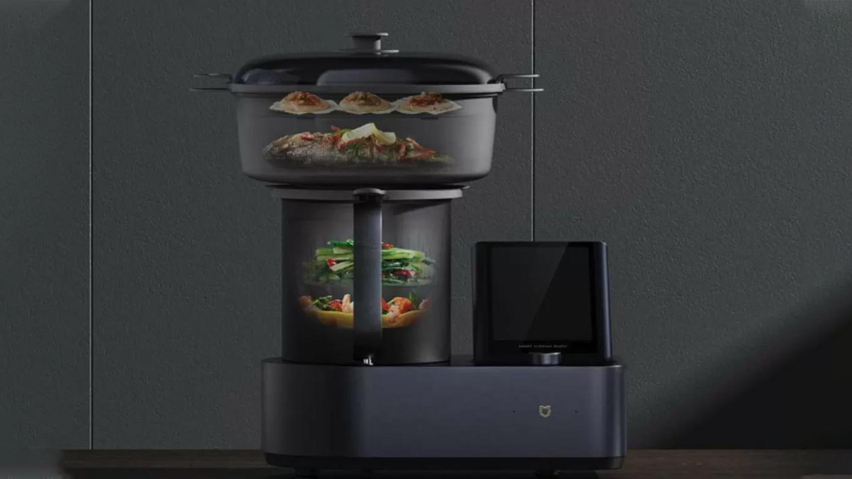 Así es el robot de cocina Xiaomi con olla