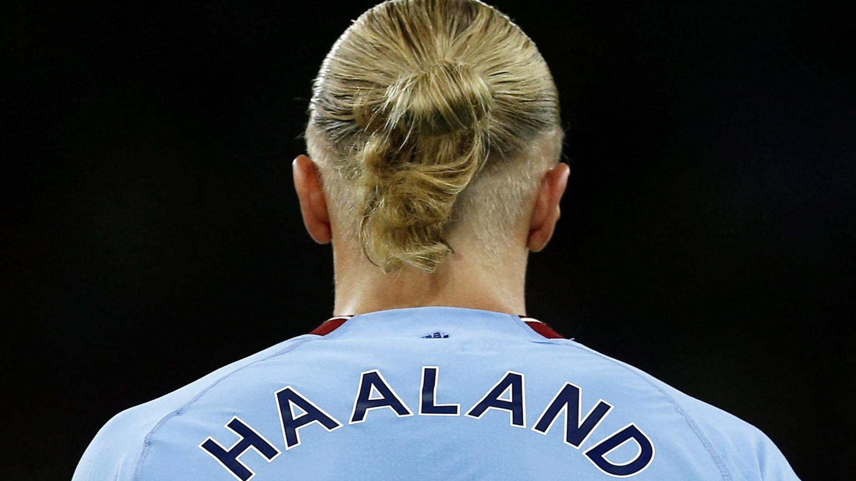 Erling Haaland, con el Manchester City