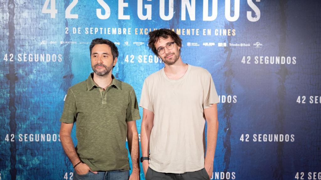 Àlex Murrull y Dani de la Orden en la première de '42 segundos'