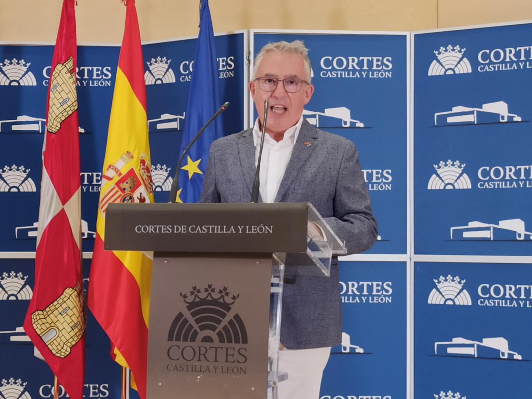 El procurador de Soria Ya Ángel Ceña, en una imagen de archivo.