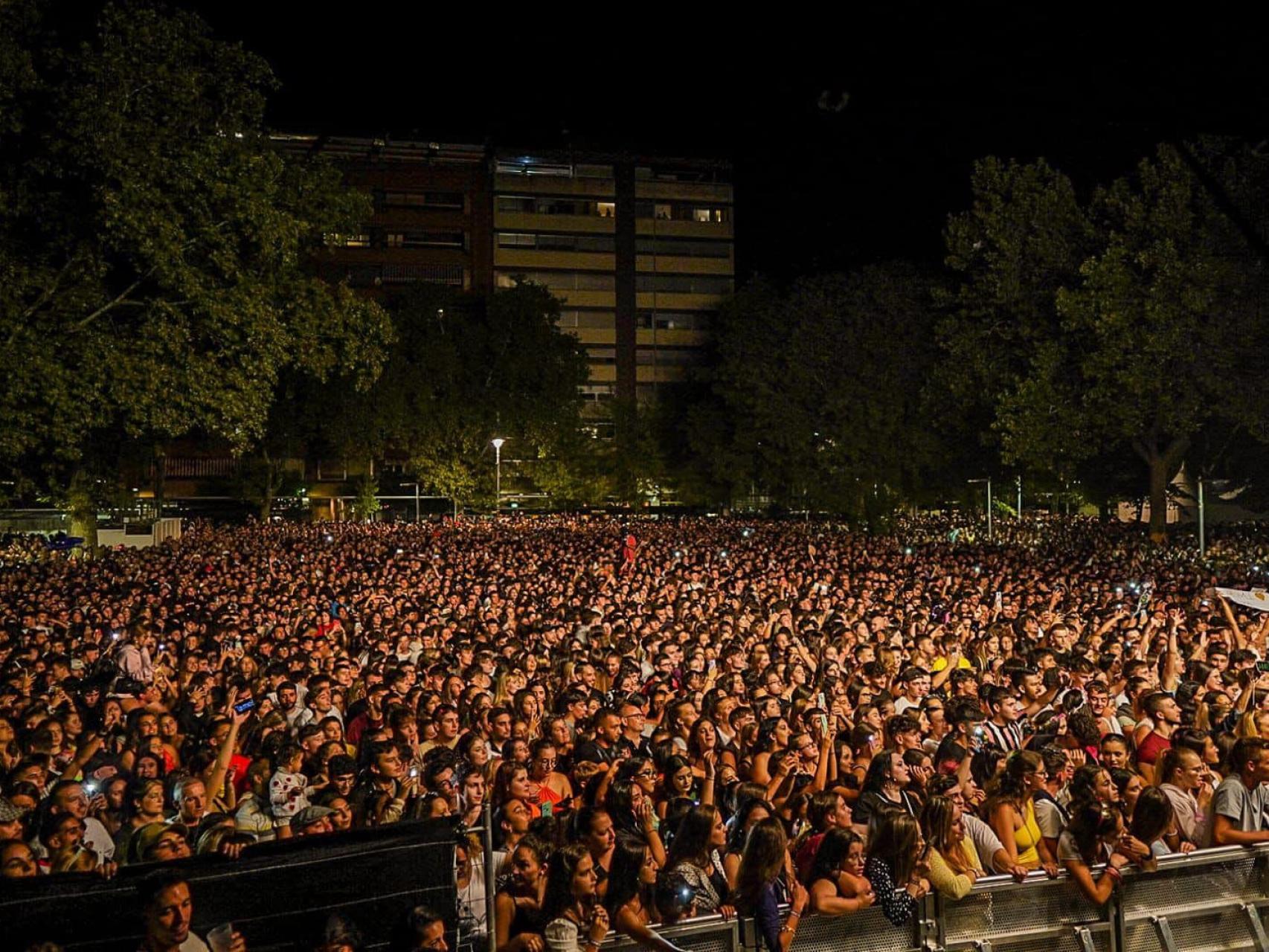 Concierto de Omar Montes en Palencia.