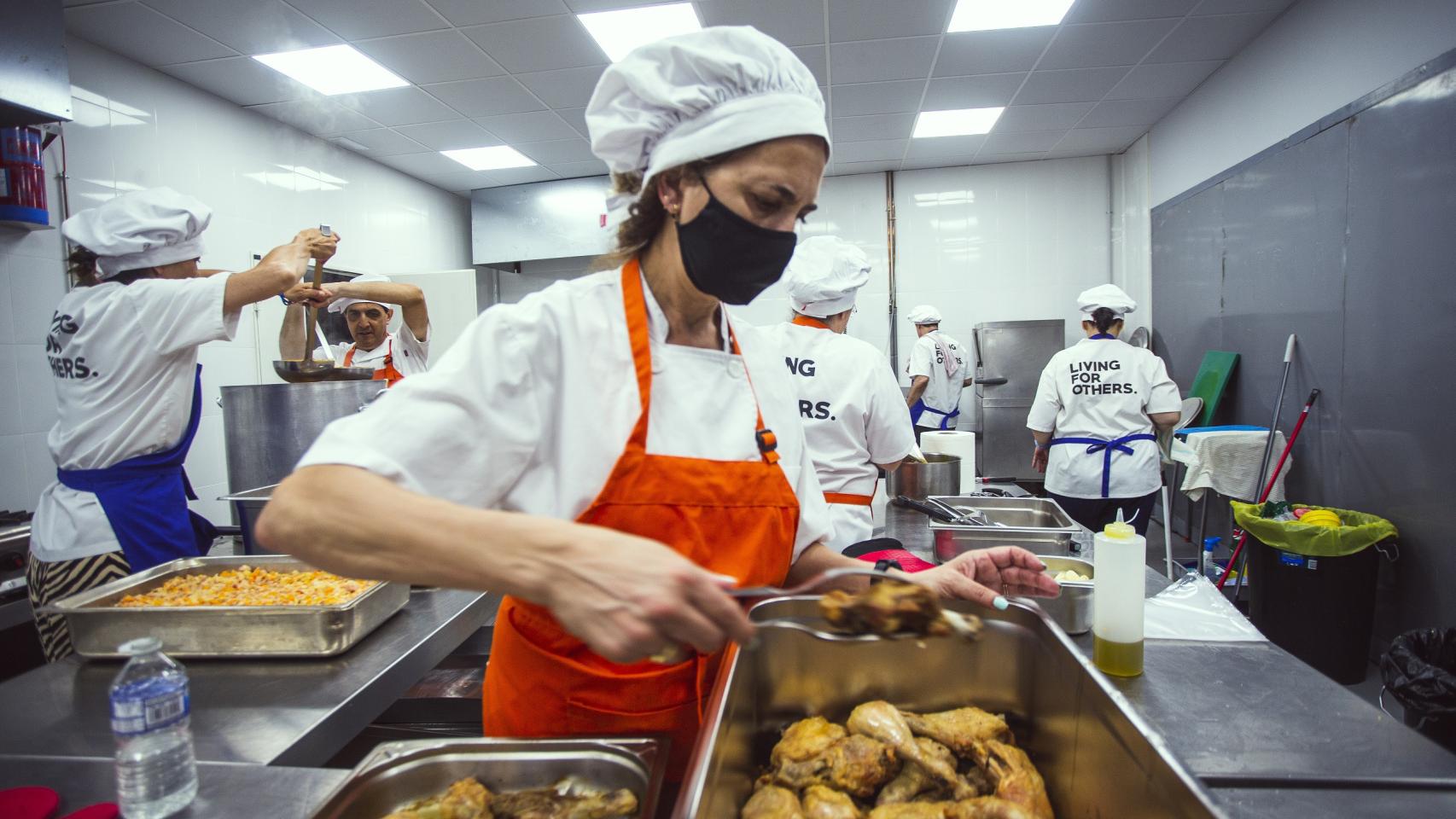 Cocina Social Vistalegre, uno de los proyectos beneficiarios de la última convocatoria.