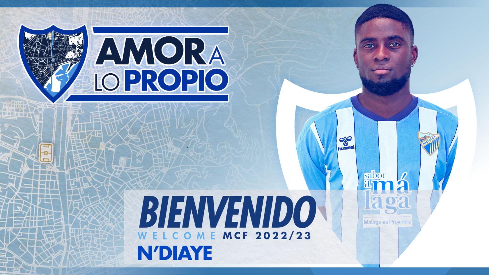 Alfred N'Diaye, nuevo jugador del Málaga CF