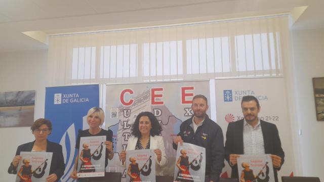 Presentación del concierto de Susana Seivane en Cee.