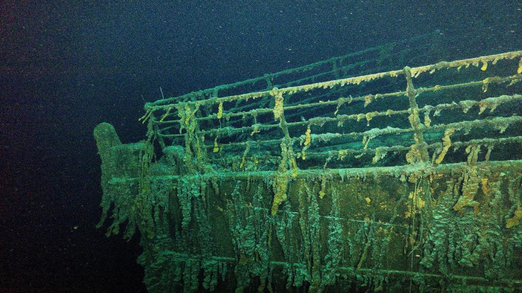 Proa del Titanic.