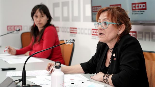 La secretaria de Empleo y Migraciones de CCOO CyL, Nieves Granados, en una imagen de archivo.