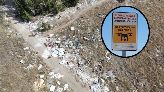 Un vertedero en la provincia de Valladolid