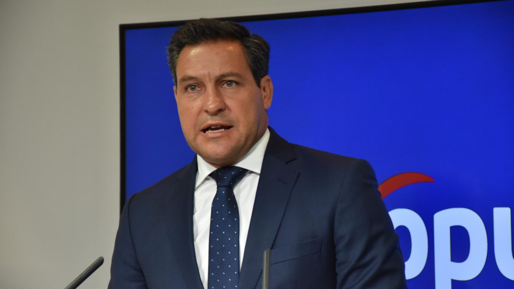 El portavoz del Grupo Parlamentario Popular de las Cortes de Castilla y León, Raúl de la Hoz