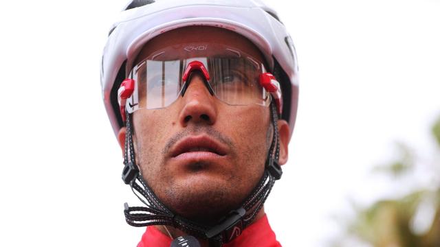 José Herrada durante una carrera