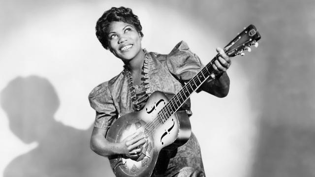 Sister Rosetta Tharpe en una fotografía de 1938.