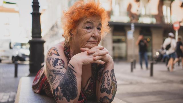 La artista Ana González, la mujer que se casó con Lorca en el Museo Reina Sofía.