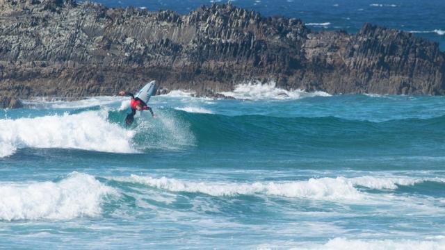 Valdoviño (A Coruña) proclamará a los campeones de España de surf este fin de semana