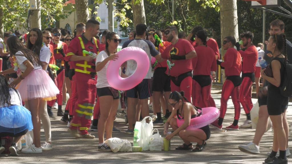 Desfile de Peñas en Valladolid