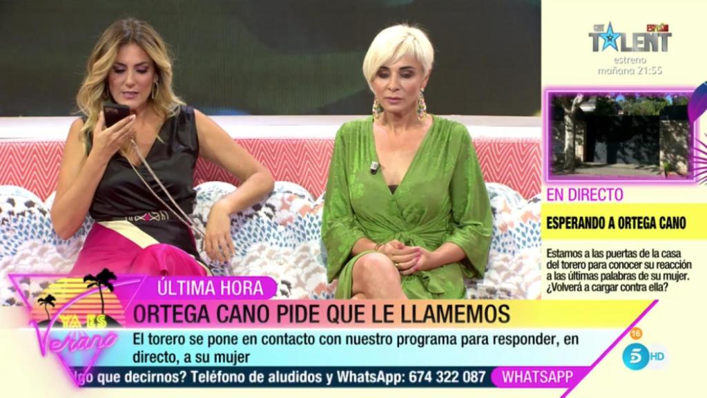 Ana María Aldón y Verónica Dulanto.