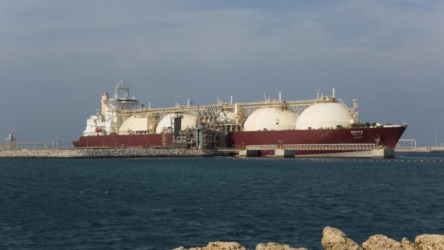 Barco de transporte de gas (GNL) de TotalEnergies