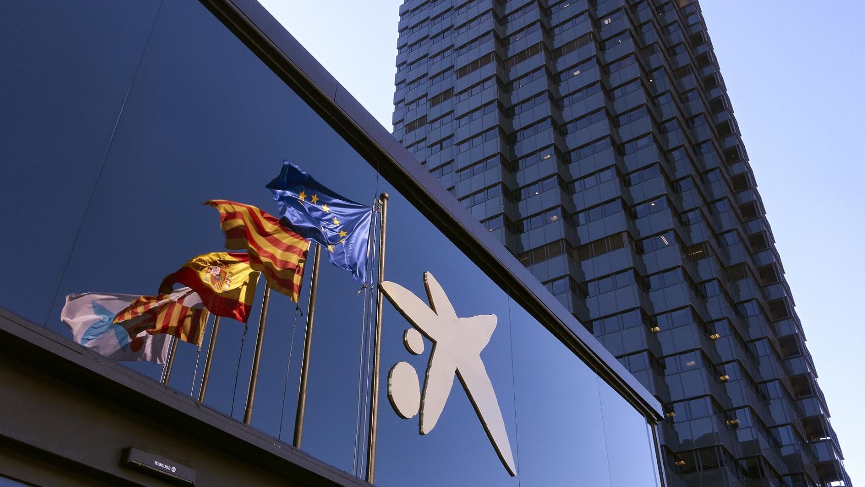 Imagen de la sede de CaixaBank.