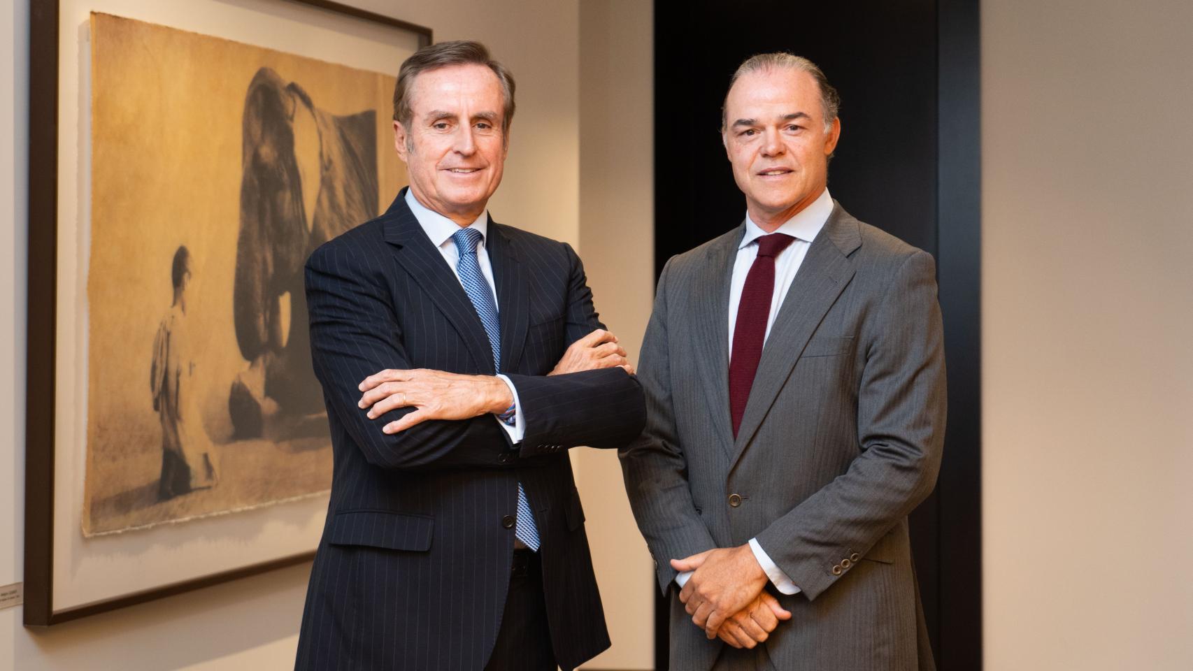 José Couret e Iván Basa.