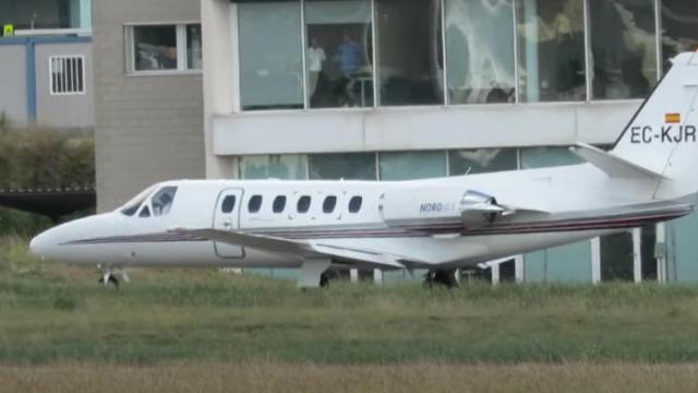 Un Cessna 551, el mismo modelo siniestrado en Letonia.