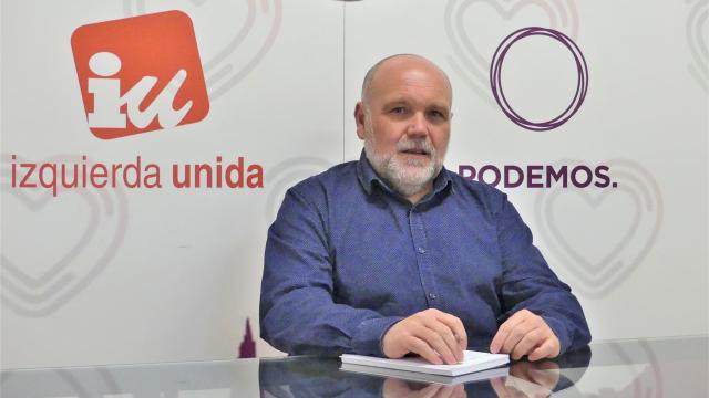 Txema Fernández, portavoz de IU-Podemos en el Ayuntamiento de Toledo.
