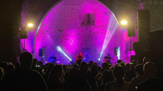 Imagen de archivo de un concierto en las fiestas de La Adrada