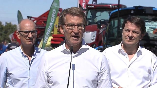 Alberto Núñez Feijóo interviene en Salamaq