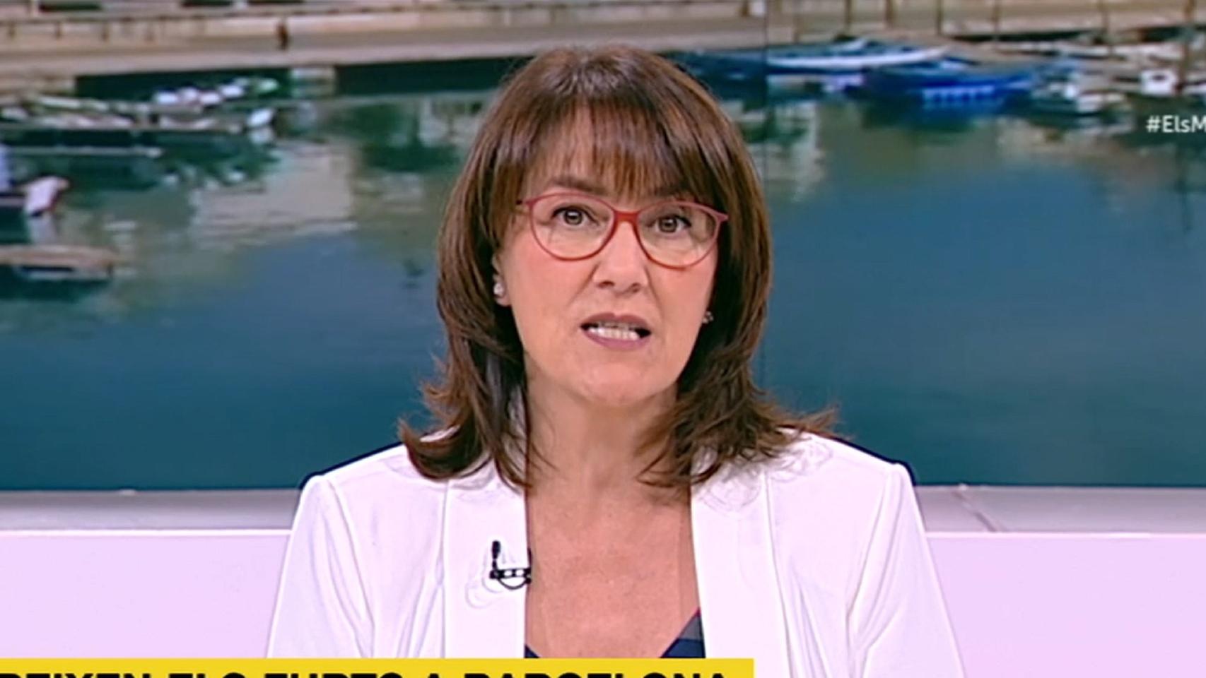 Fina Brunet, mítico rostro de TV3.