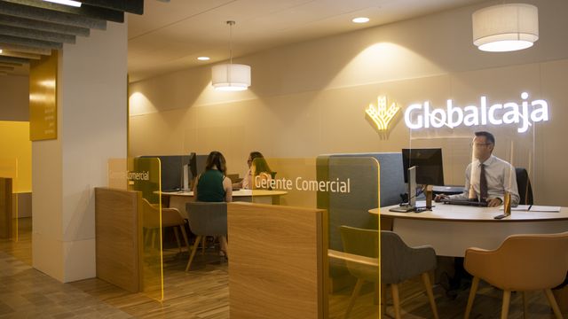 Oficina de Globalcaja en Valencia.