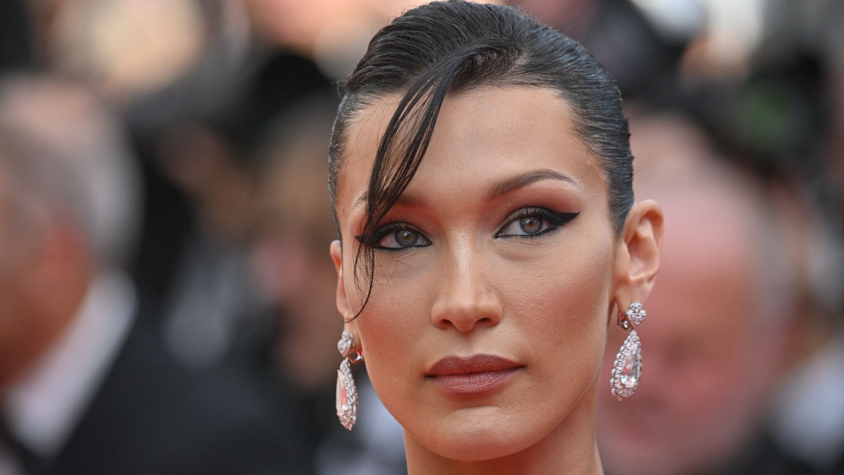 Bella Hadid, en el Festival de Cannes.
